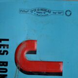 Plate advertising metal Joker