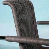 Vintage Tecta B20 armchair, minimalist tubular chair.