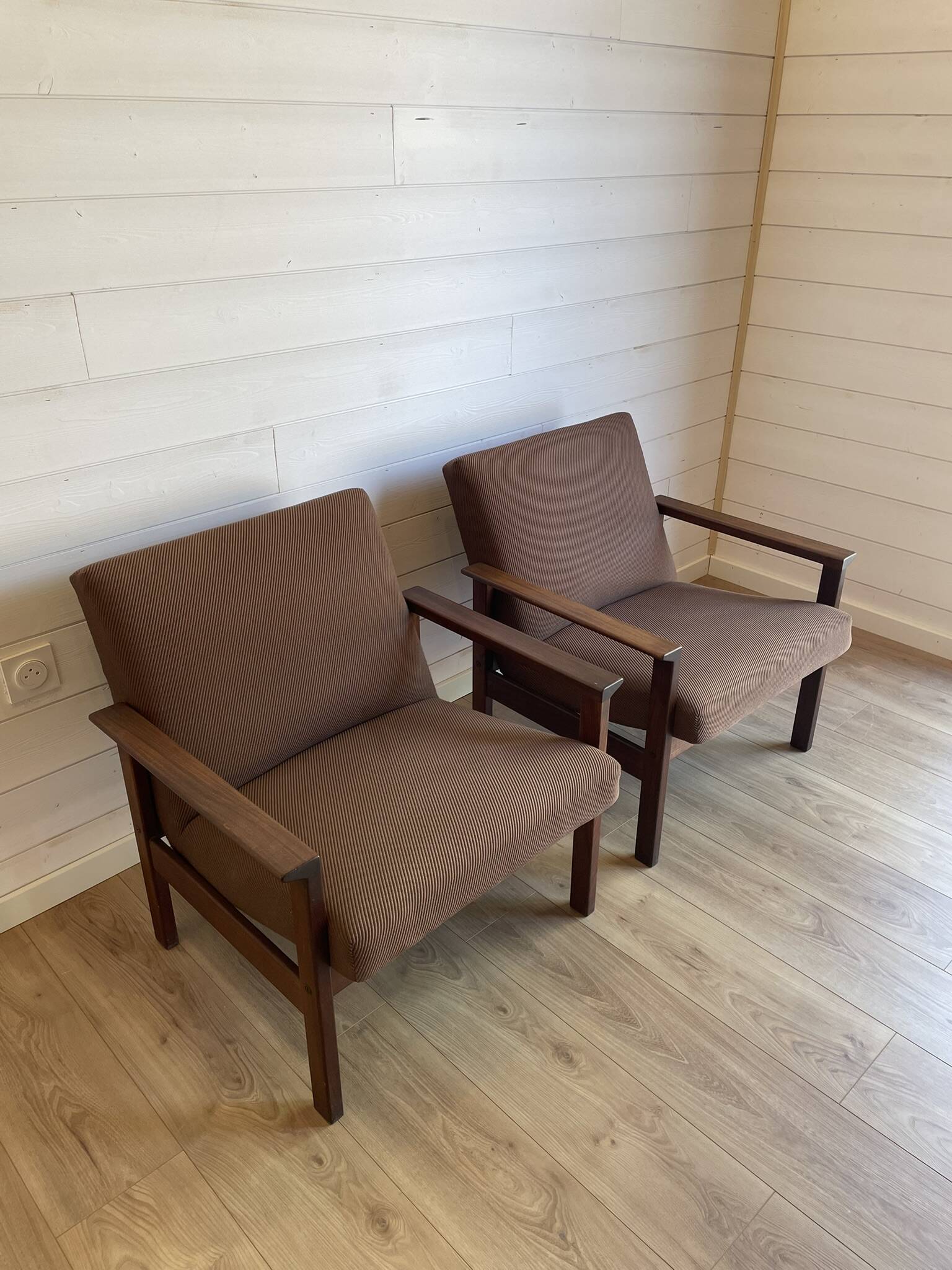 Paire de fauteuils – Yngve Ekström, Pastoe, Pays-Bas 1960