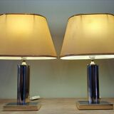 Paire de lampes art déco