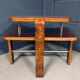 Art deco side table in Paquebot style, French, 1930s