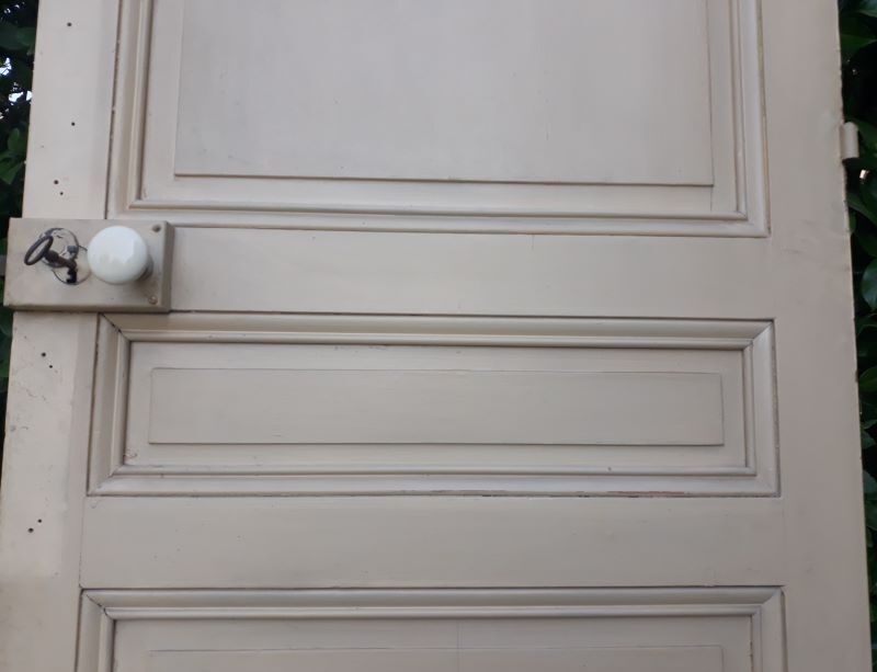 Haussmannian gate 79.8x215cm old