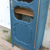 Renovated antique display cabinet