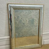 Glamorous wall mirror with faceted frame by Deknudt, Belgium, 1980s (Model 2024.311)