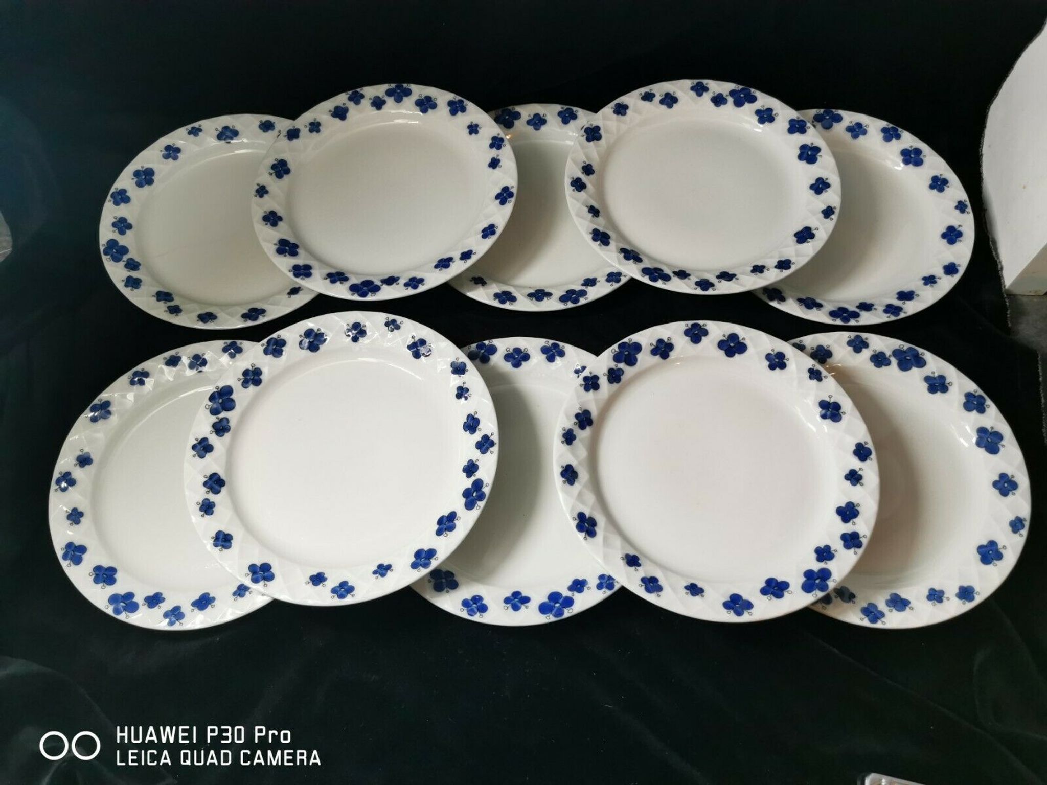 Lot of 10 Thomas Germany porcelain dessert plates