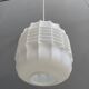 Opaline pendant lamp 1960s brutalist style