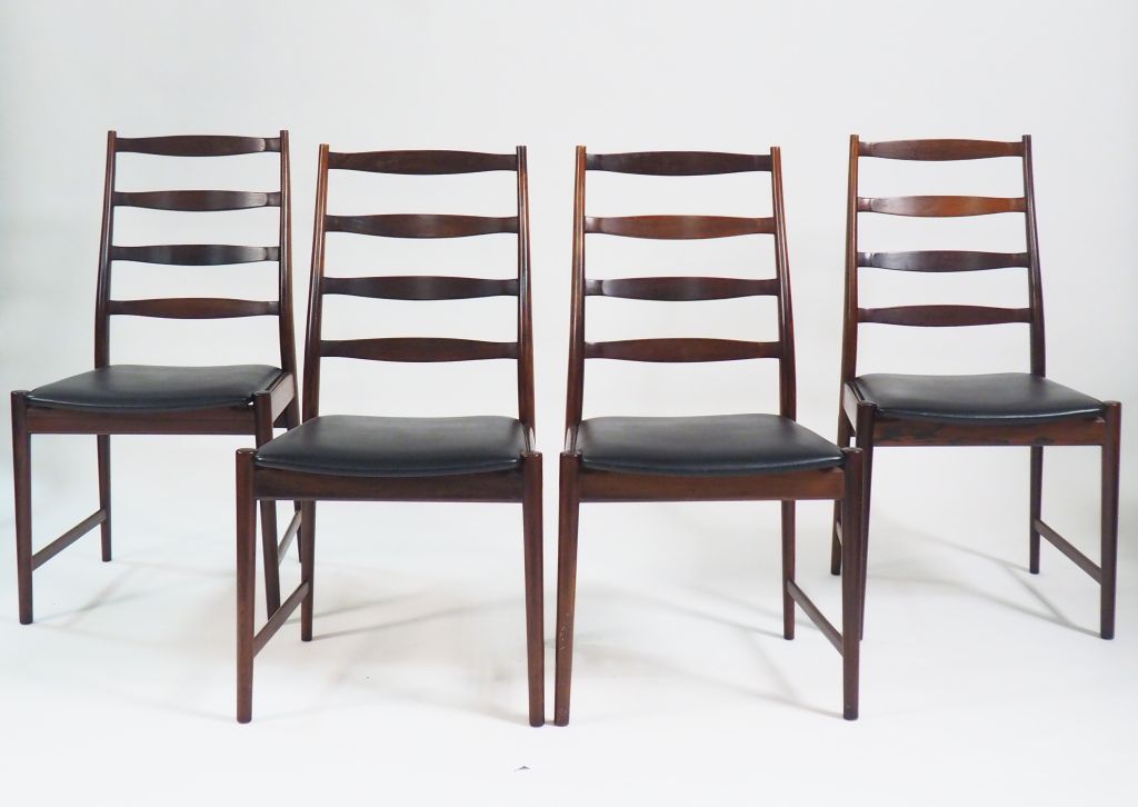4 chairs in rosewood from rio editor vamo sonderborg