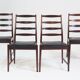 4 chairs in rosewood from rio editor vamo sonderborg
