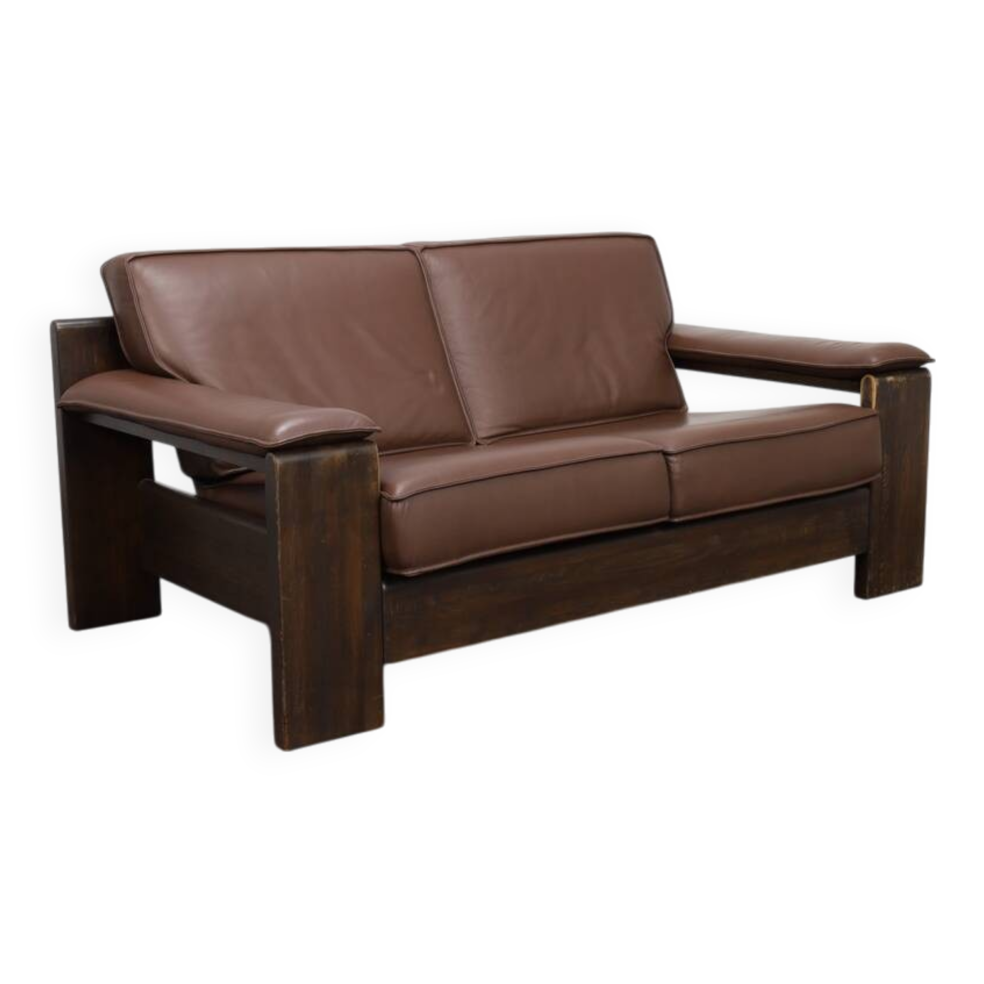 Two Seater Sofa model 757 by Leolux, 1970s