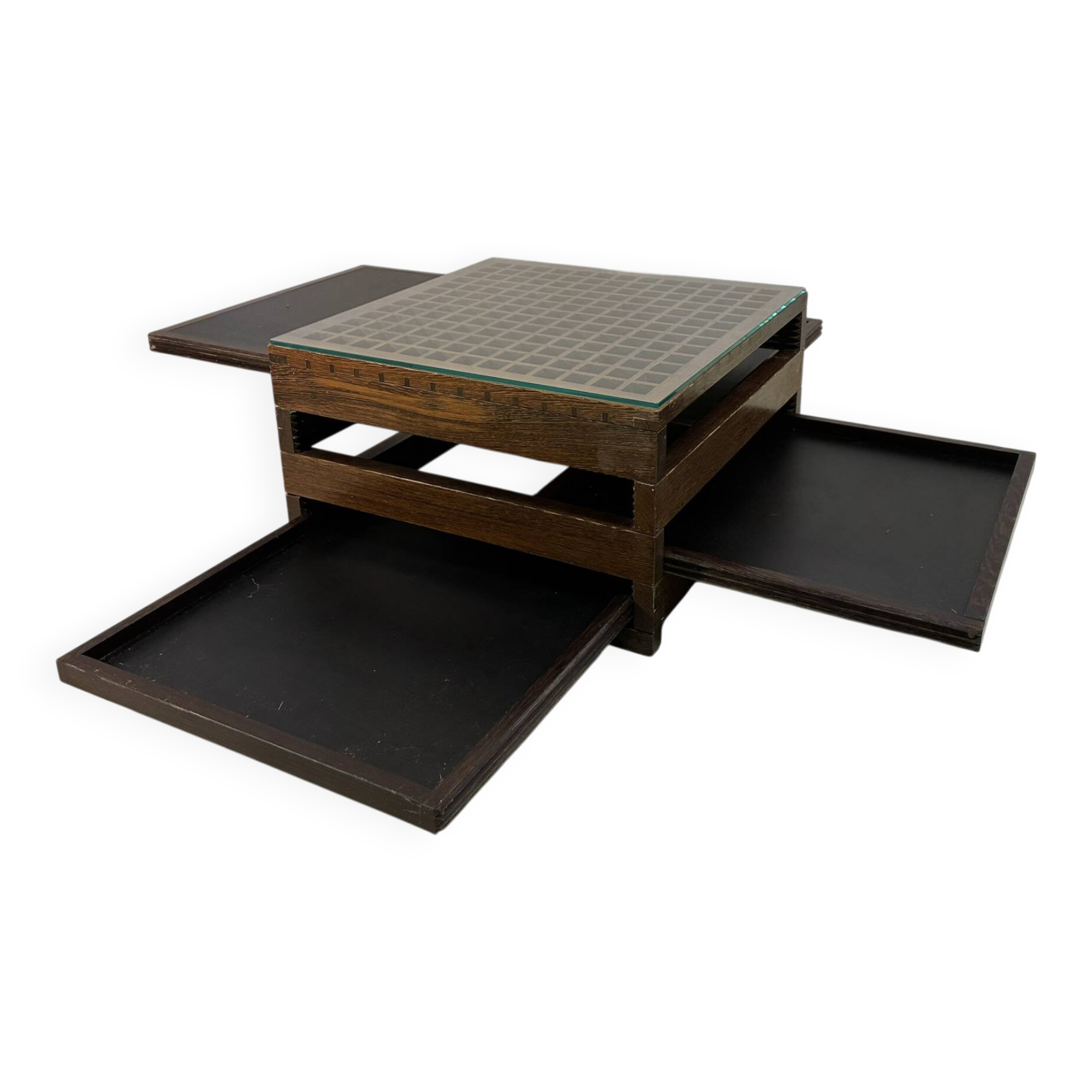 Table "Tetra" by Bernard Vuarnesson 1980