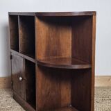 Low walnut Art Deco furniture