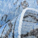 5x8 Shades Of Blue Soft Pastel Vintage Rug, 155x252Cm SK 4004