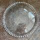 Vintage glass pie dish or tray arcoroc