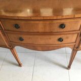 Low English sideboard signed Jaycee Furniture from the 50s