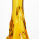 1960s modern hand-formed vase, so-called rwaniec Huta Szkła Hortensja, Poland