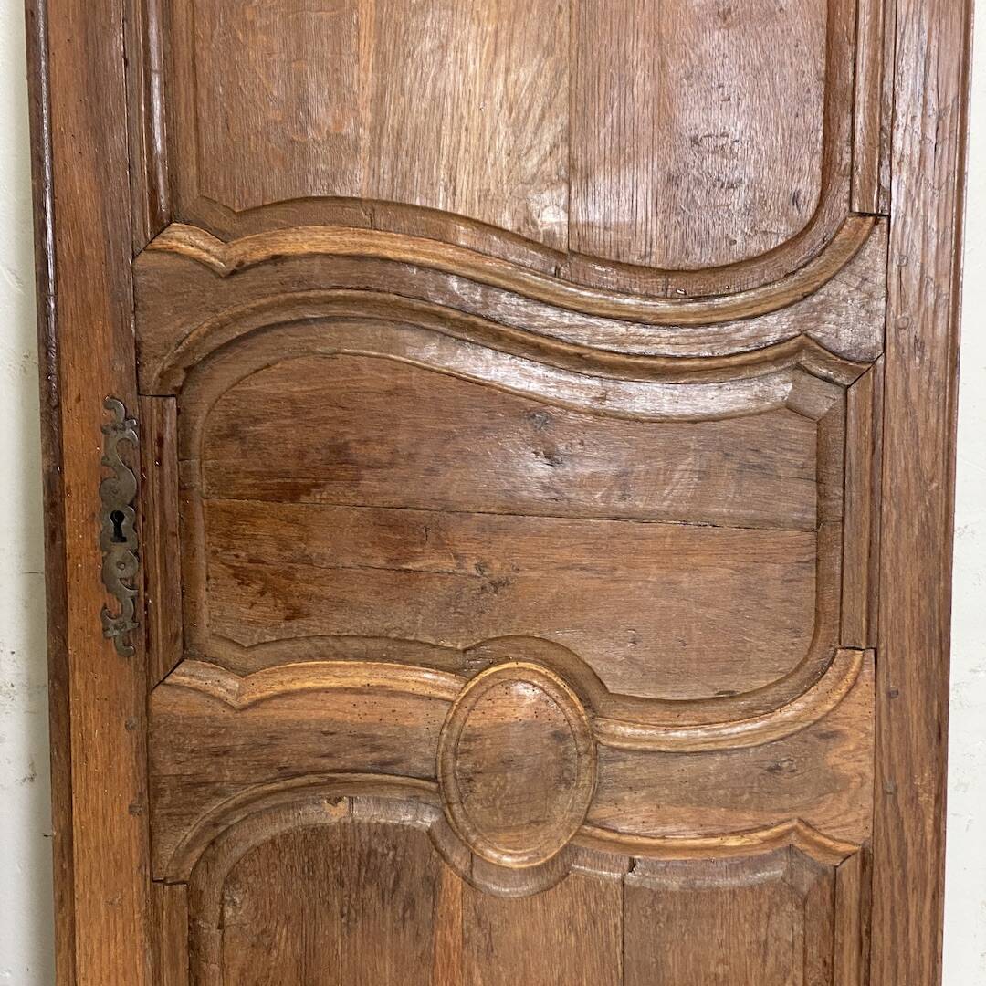 Pair of 19th century oak cabinet doors