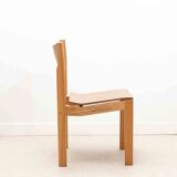 Scandinavian style oak and beech chair