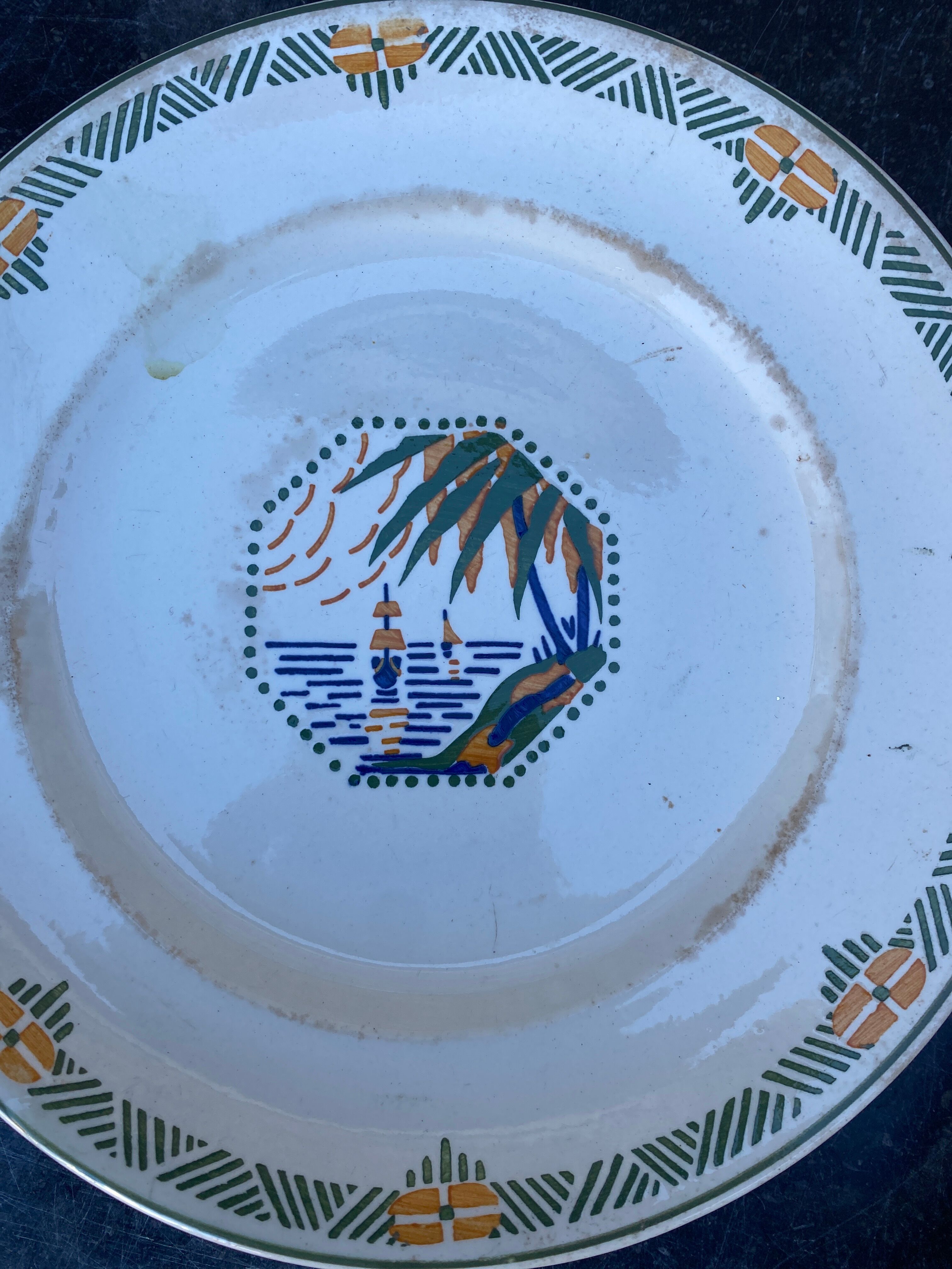 Longwy Frejus cake dishes