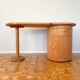 Kidney-shaped desk attributed to CFC Silkeborg, Denmark, 1990s