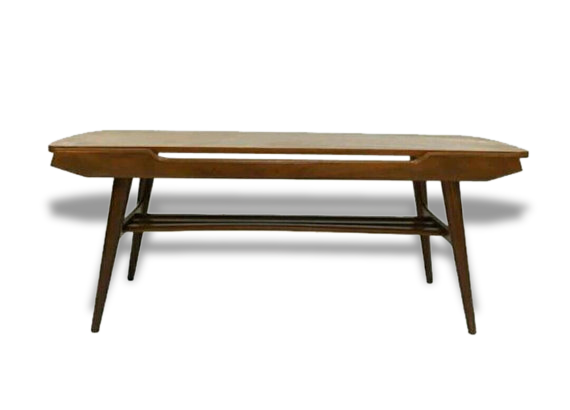 70 teak coffee table