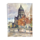 Painting ChristusKirche Mainz by Henri LAVOUÉ (1883-1972) in 1924
