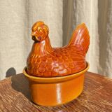 Terrine in a chicken shape