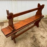 Pair of benches rustic 1950