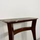 Italian Midcentury Console In Mahogany And Marble