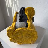 Resin fish sculpture