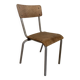 Chaise d'écolier vintage