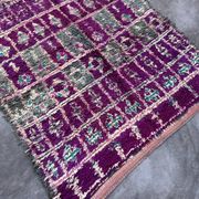 Moroccan Talsint purple rug - 193 x 324 cm