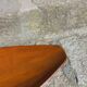 Scandinavian teak fruit bowl stamped from the 1950s.