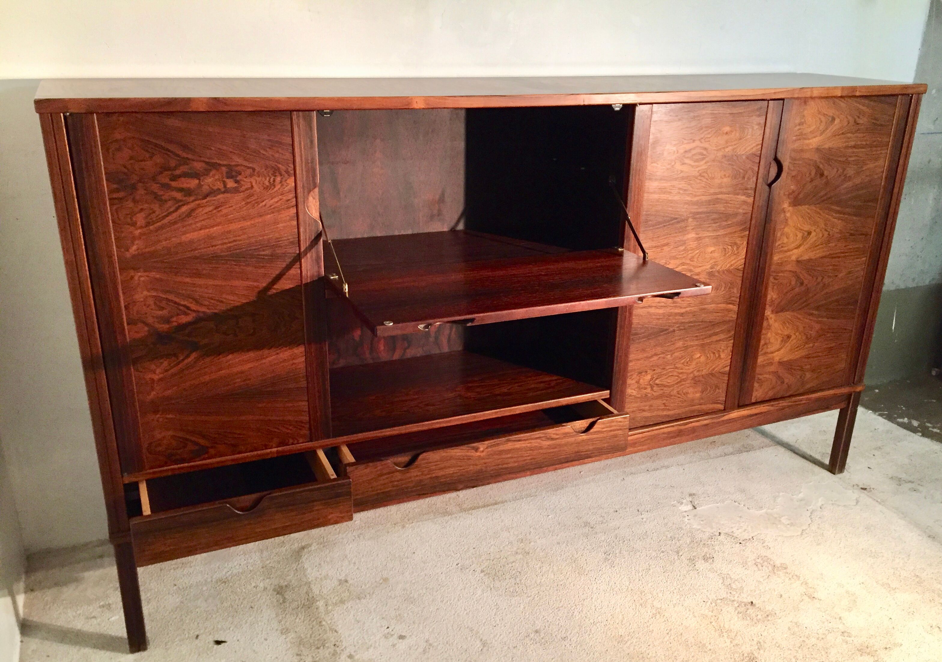 High rosewood sideboard