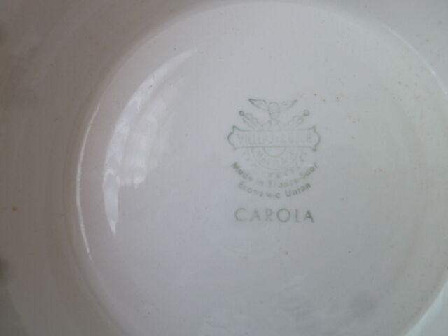 Compotier coupe à fruits sur pied Villeroy Boch Mettlach  Modèle Carolina