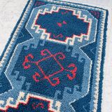 Tapis vintage Bleu