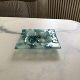 Cendrier en verre soufflé artisanal
