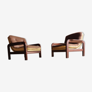 Pair of Danish vintage armchairs