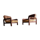 Pair of Danish vintage armchairs