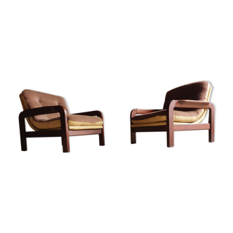 Pair of Danish vintage armchairs
