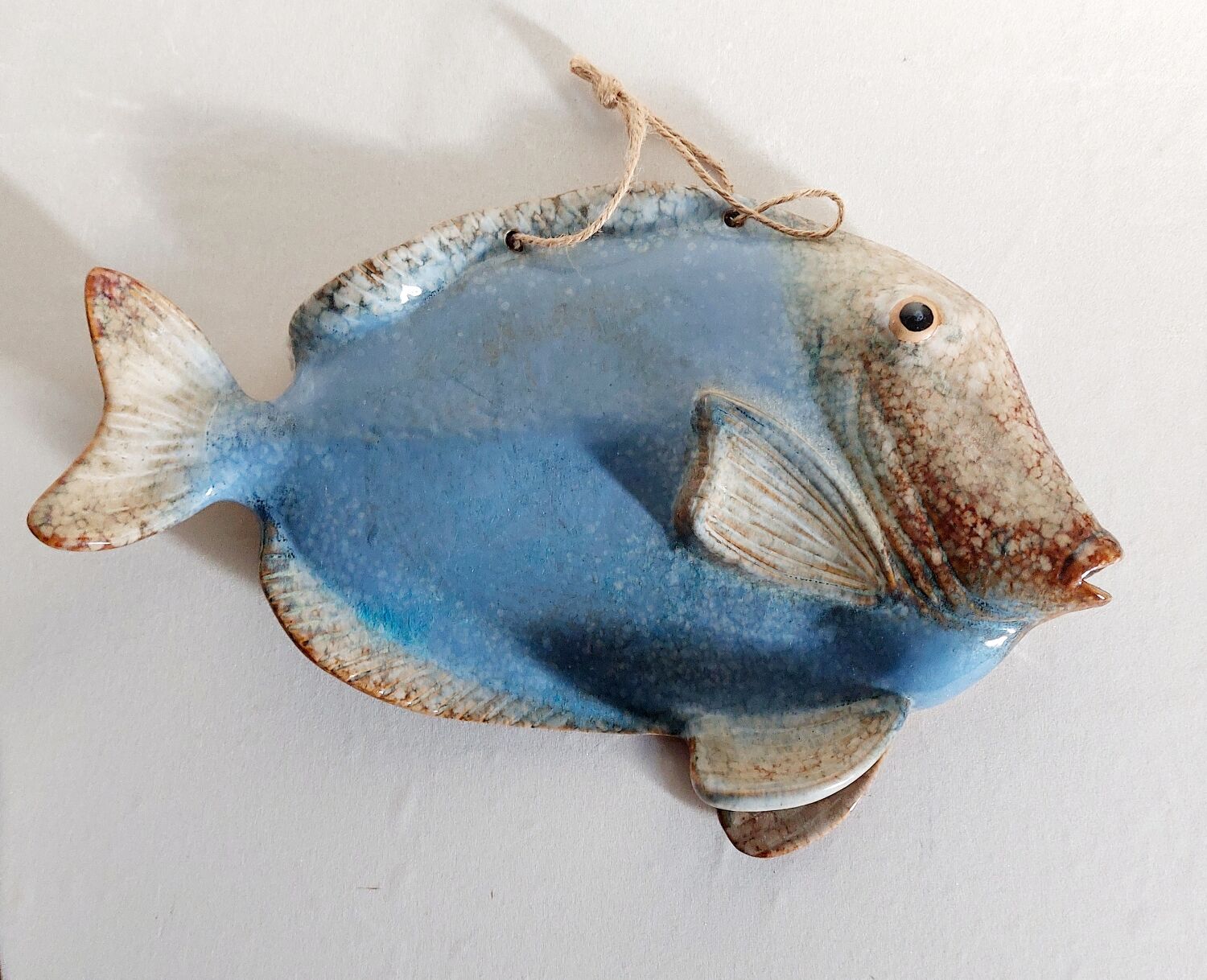 Vintage ceramic fish to hang