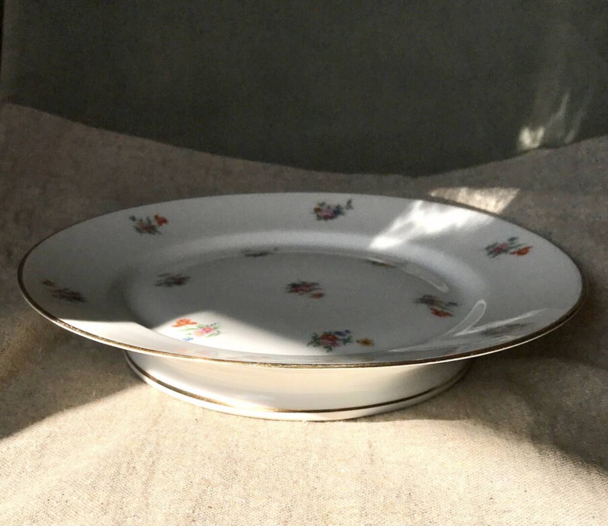 Antique Limoges cake stand