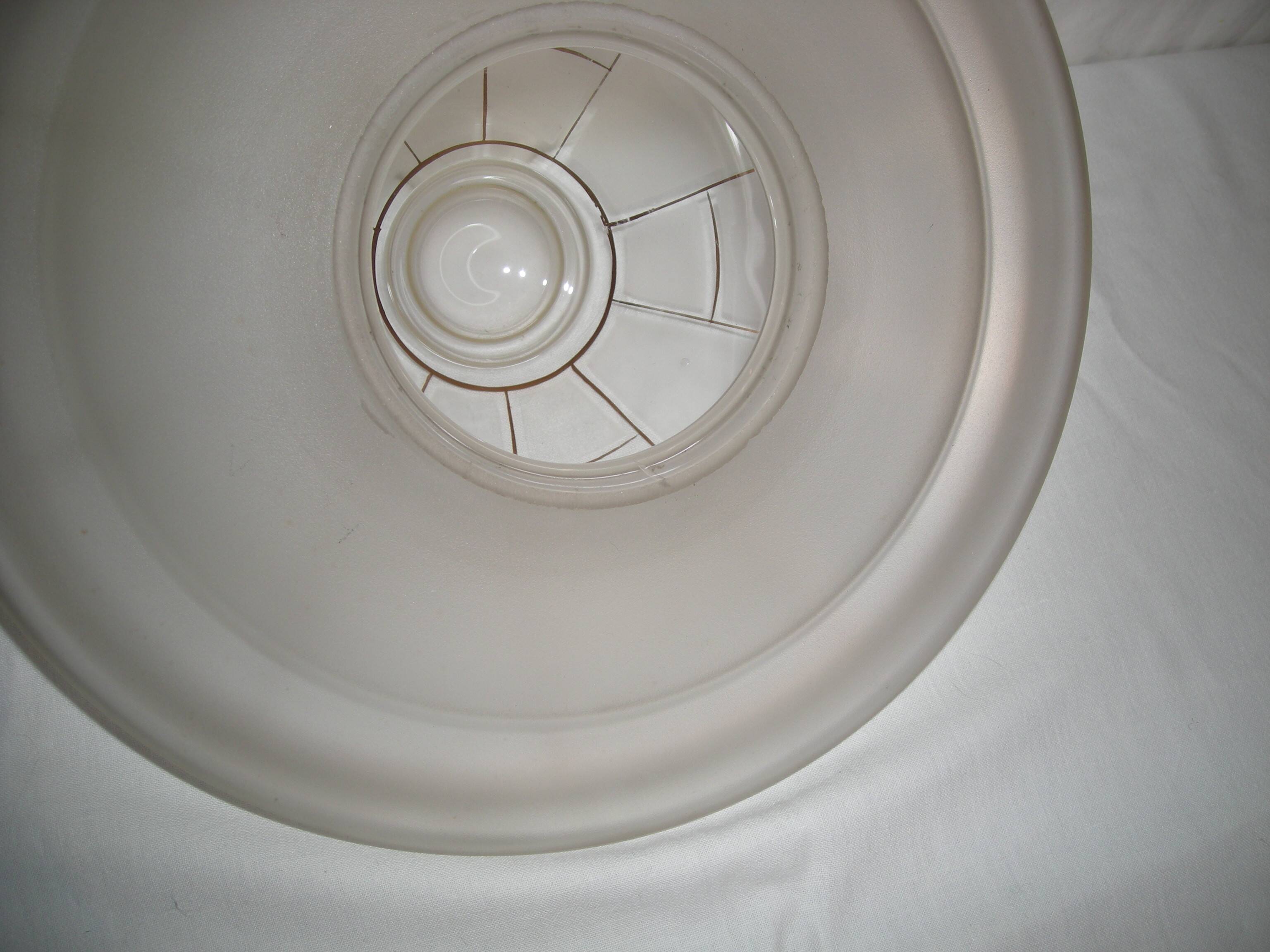 Lustre toupie des années 40 - 50