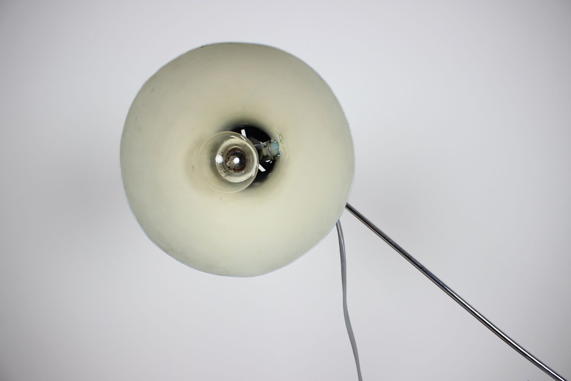 Mid-century work adjustable table lamp designed by Josef Hůrka for Napako, 1960's.