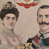 Victor-Emmanuel III, King of Italy and Queen Helena in 1903