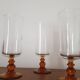Luminarc amber footed champagne flute