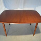 Scandinavian vintage extendable rectangular table