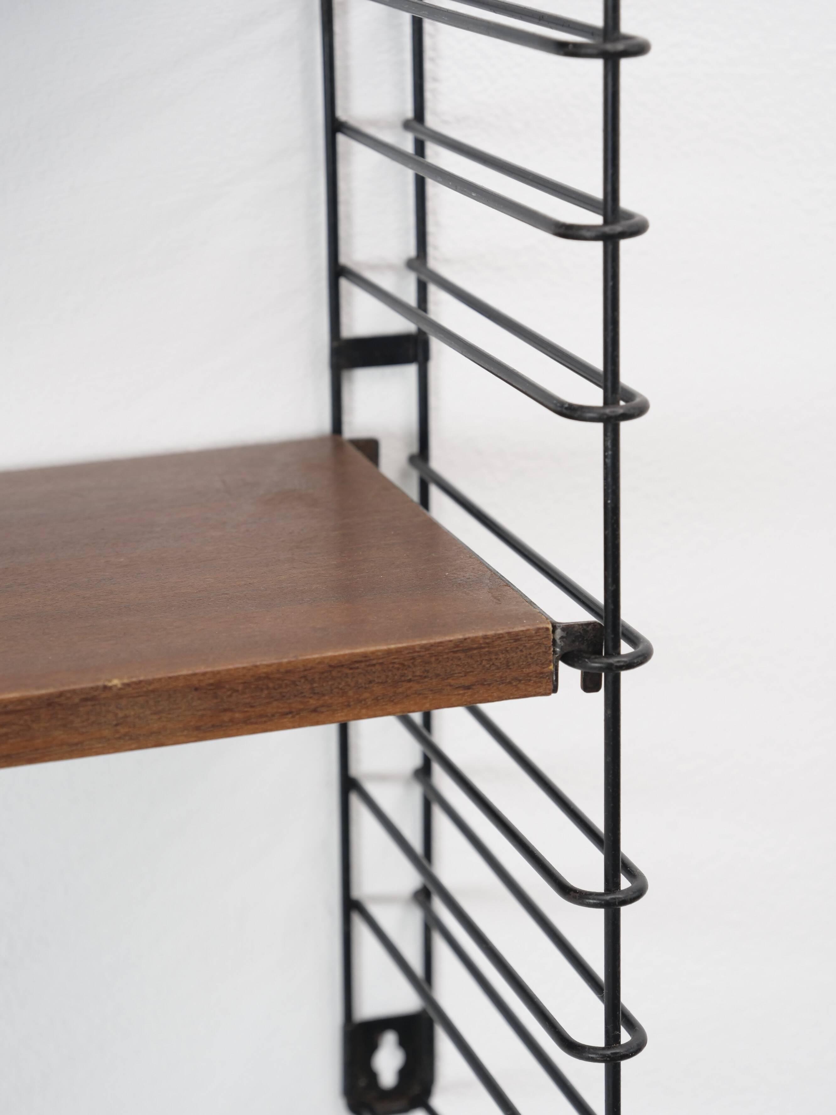Tomado teak wall shelf