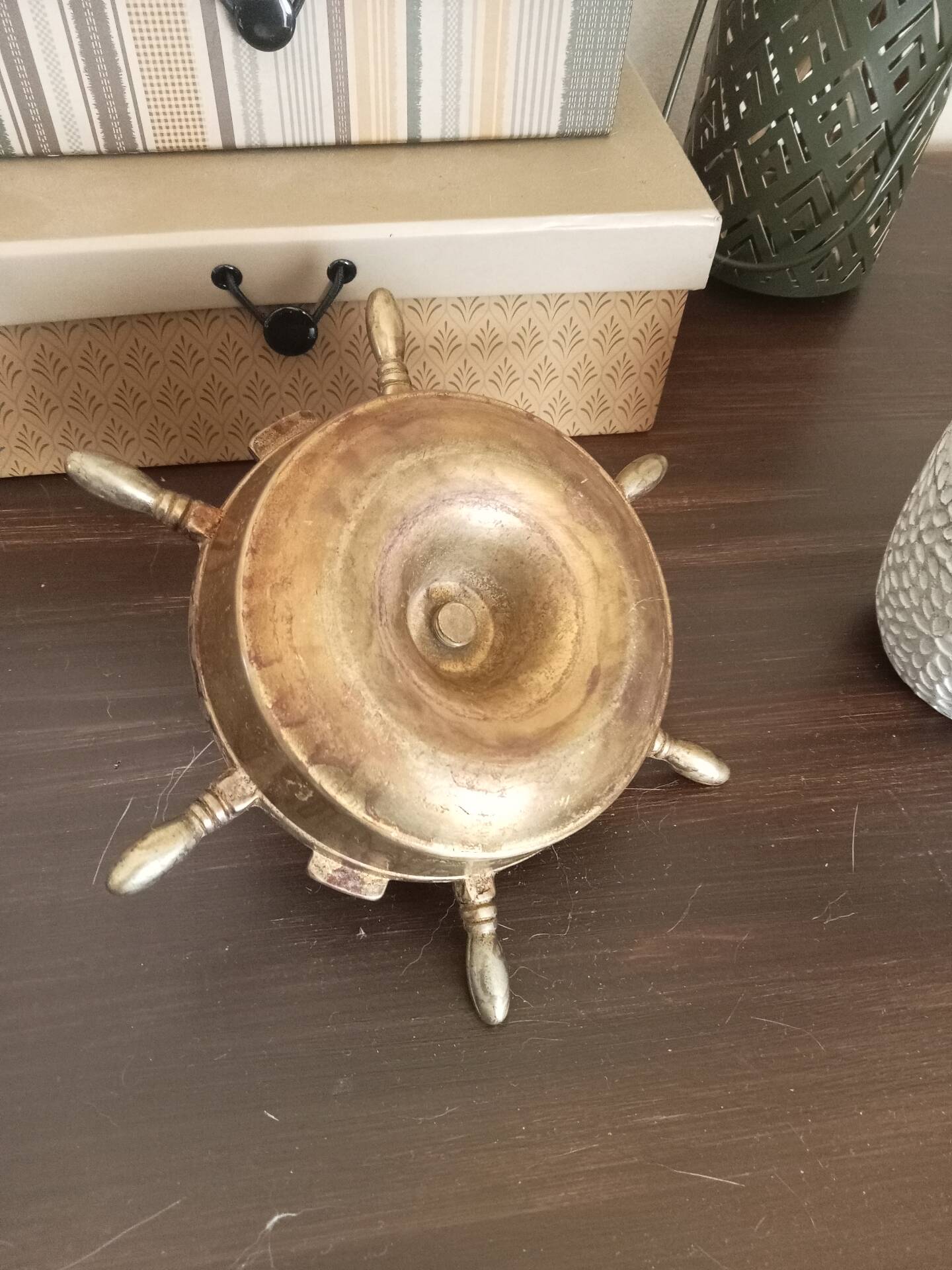 Brass ashtray
