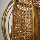 Bamboo rattan suspension from the 1960s.