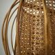 Bamboo rattan suspension from the 1960s.